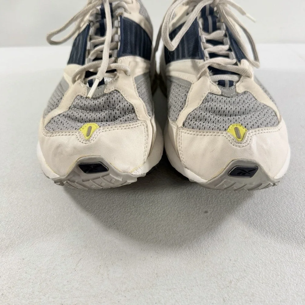 Vintage Reebok Boston Road II White Blue DMX 2005 Shoes Mens Size 11